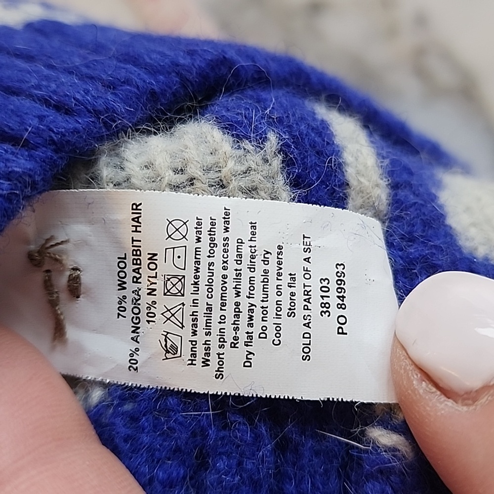 Mini Boden Wool/Angora Toddler/Youth Beanie Size 2-6 Years Old - Picture 8 of 8